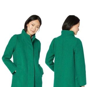 J Crew City Coat in Emerald